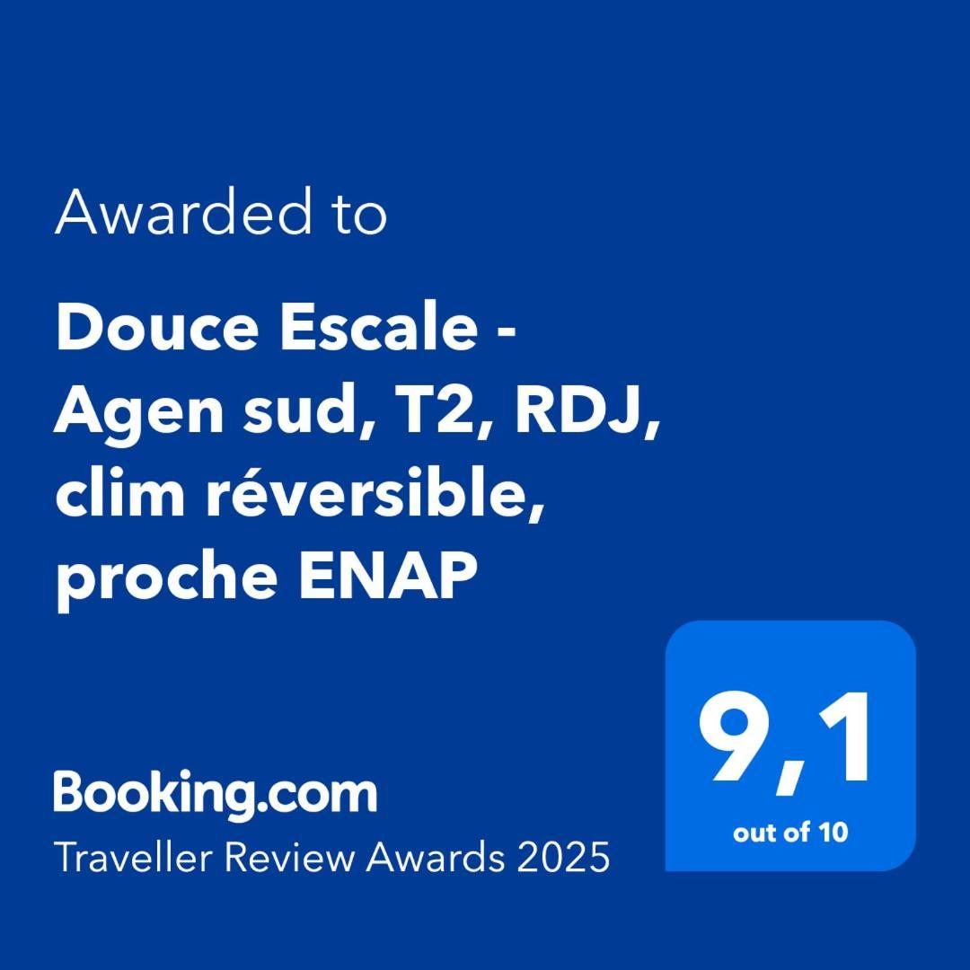 Douce Escale - Agen Sud, T2, Rdj, Clim Reversible, Proche Enap Zewnętrze zdjęcie